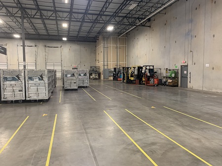 cost involved leasing warehouse space