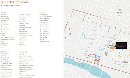 515 congress ave amenities