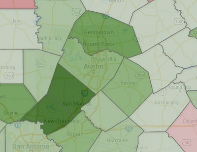 austin metro fastest in U.S.