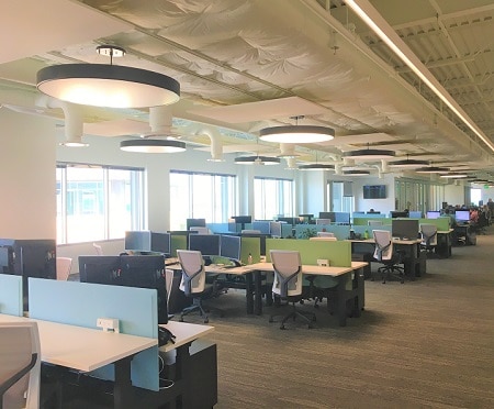 wireless office space network setup