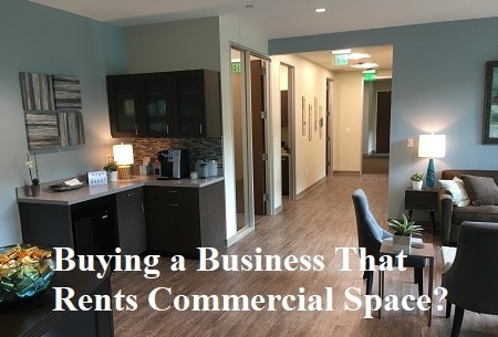buying business that rents commercial space