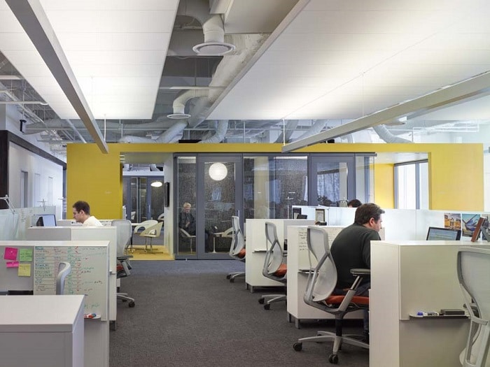 creative open office area