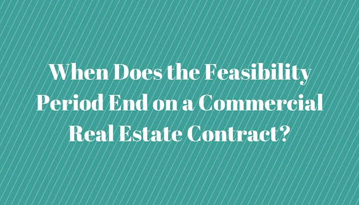 feasibility period end date