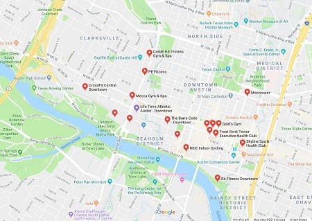 gyms in downtown austin tx