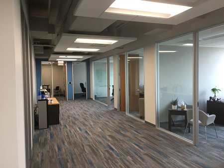 how much office space needed per person