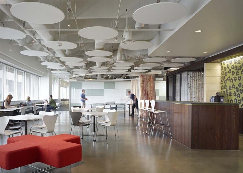 creative office break room