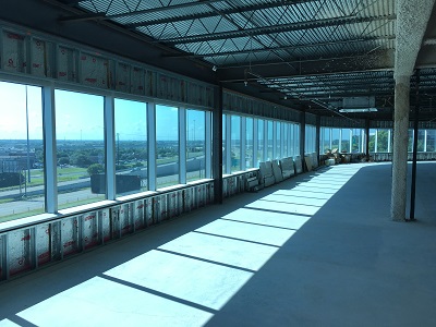 office space in shell condition