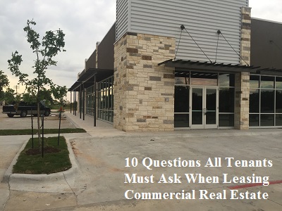 lease commercial real estate