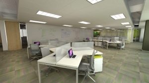 This Modern Office Space is as Stylish and Livable as Any Urban Loft