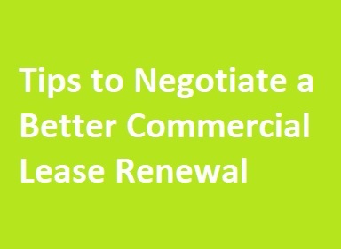 commercial lease negotiation tips
