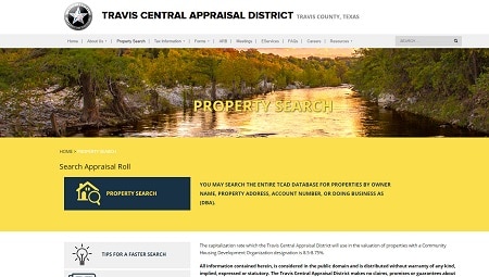 travis county central appraisal district