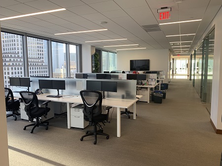 disinfect office space